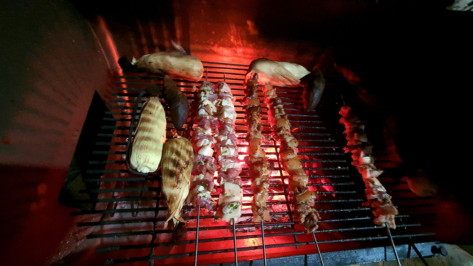 BBQ is great in the cool day 