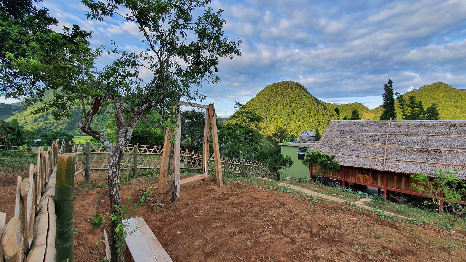Swing at Lung Van Ecolodge